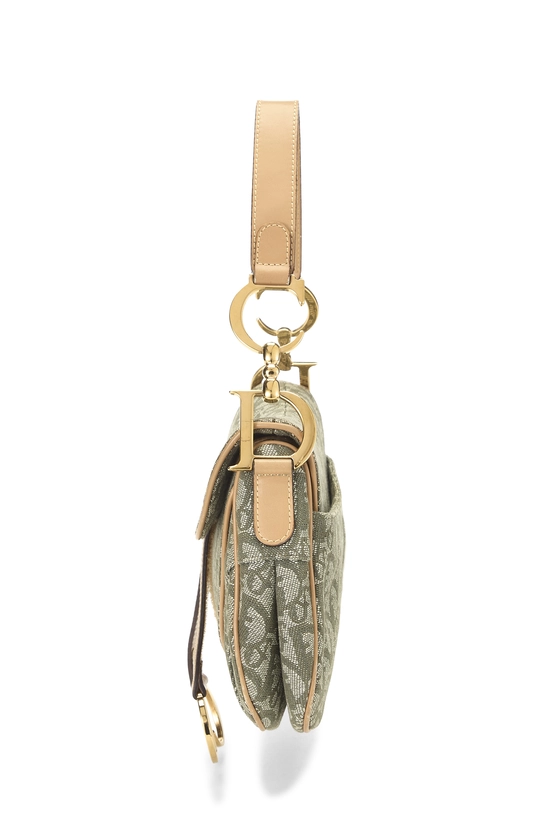 Green Trotter Canvas Double Saddle Bag, , large image number 2