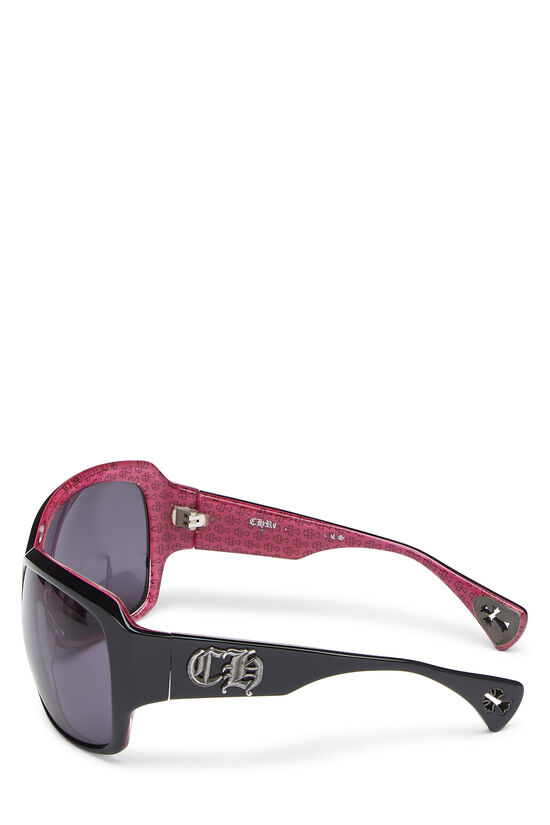 Black Acetate Hang II Sunglasses, , large image number 3