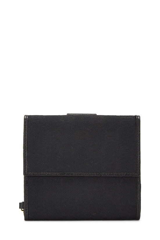 Black Original GG Canvas Bifold Wallet, , large image number 2