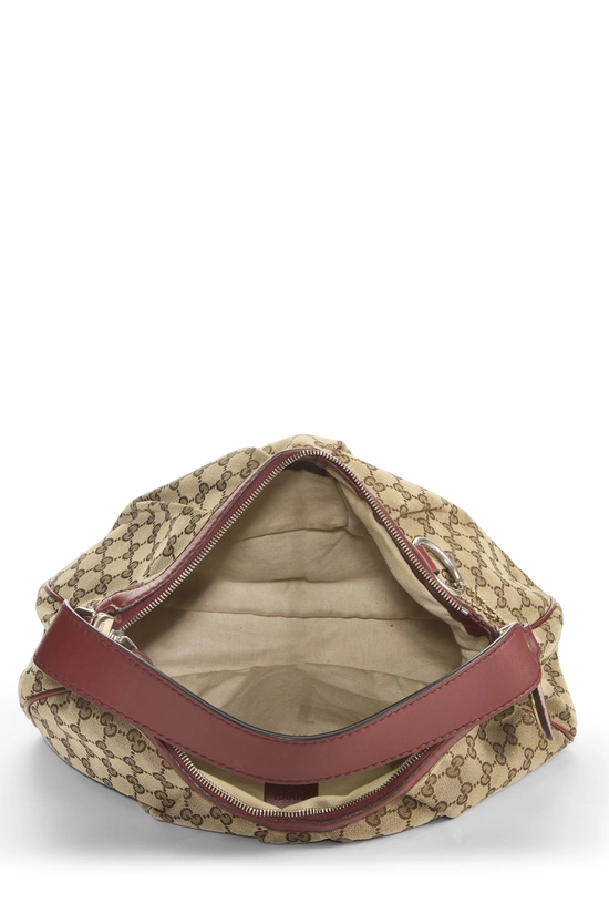Red Original GG Canvas Sukey Hobo, , large image number 5