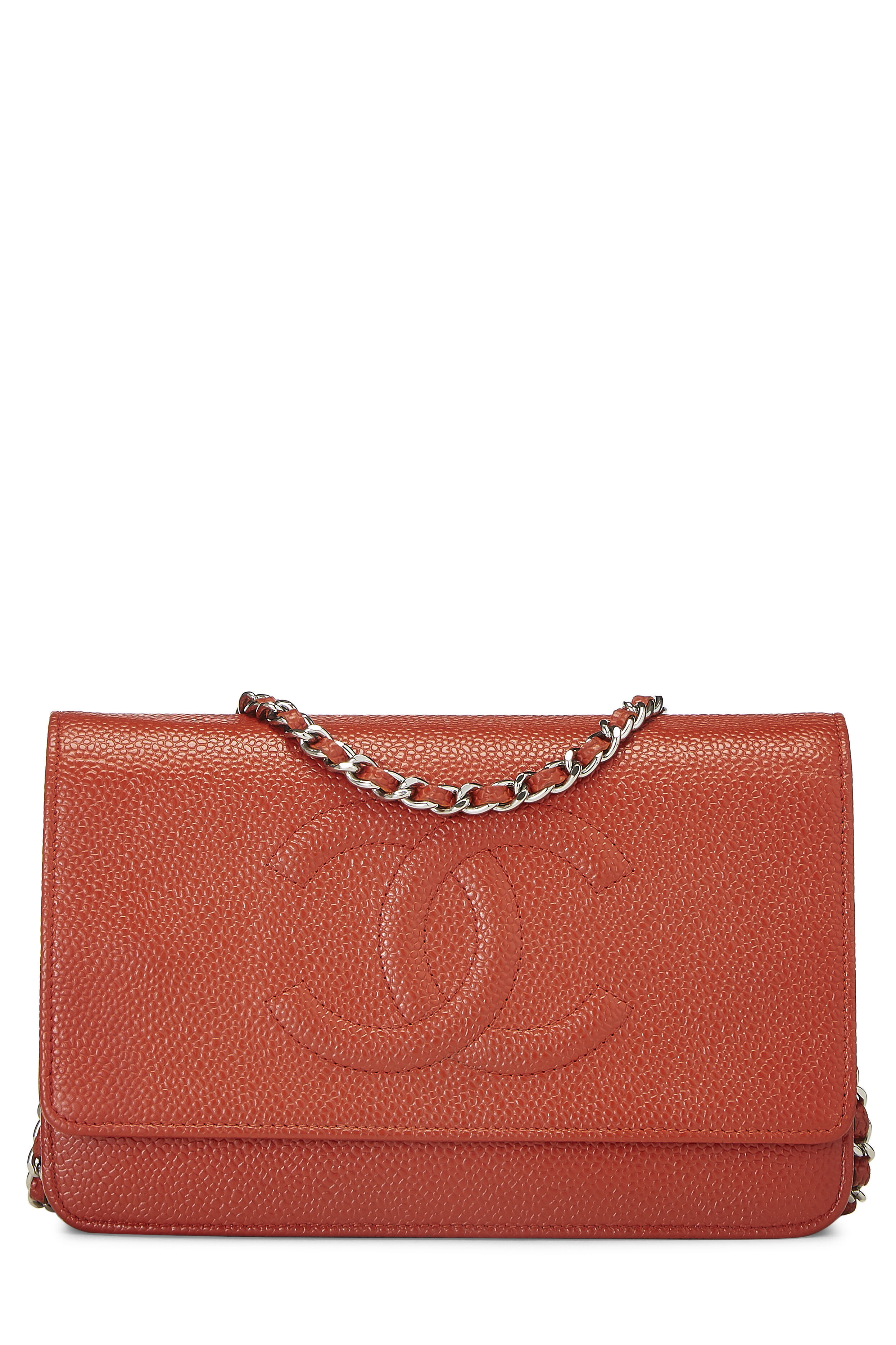 chanel timeless wallet on chain