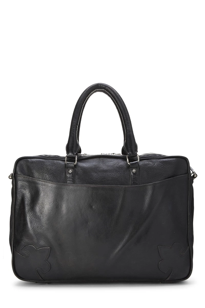 Black Leather Briefcase