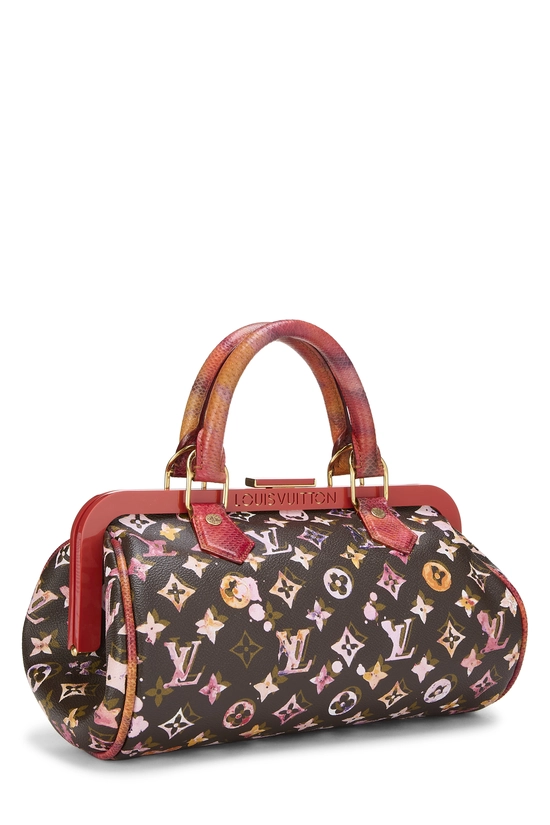 Richard Prince x Louis Vuitton Monogram Watercolor Aquarelle Papillon Frame Bag, , large image number 1