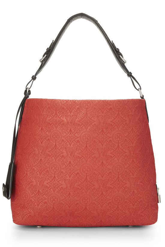 Red Monogram Antheia Leather Hobo PM, , large image number 0