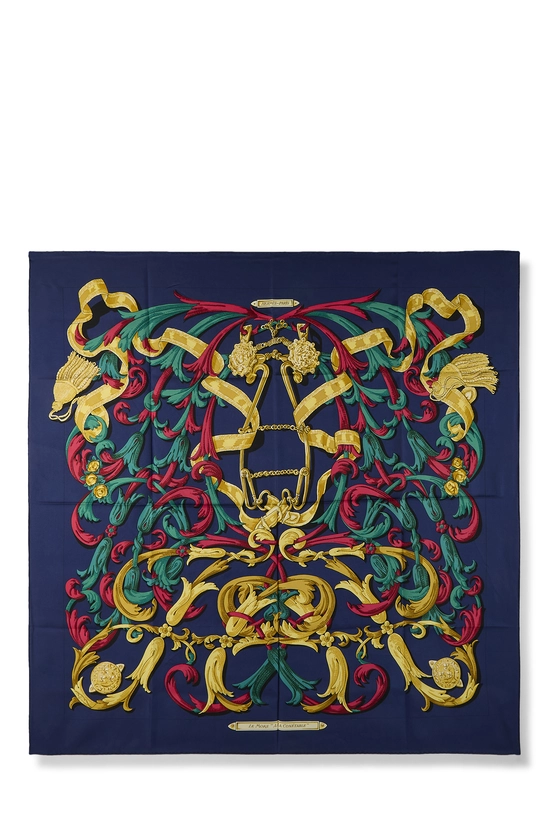 HERMÈS-シルクスカーフ LE MORS A LA CONETABLE Le Mors a la Conetable Hermes Scarf - It's All Goode