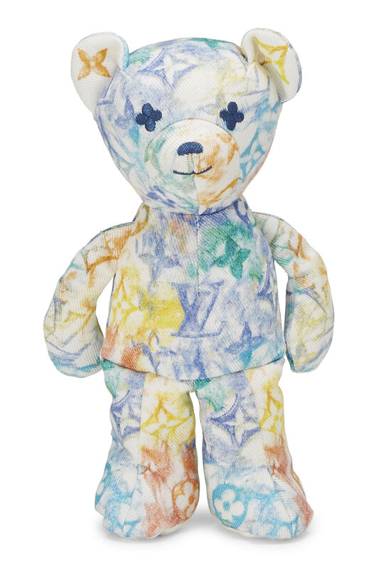 Unicef x Louis Vuitton Monogram Watercolor DouDou Teddy Bear