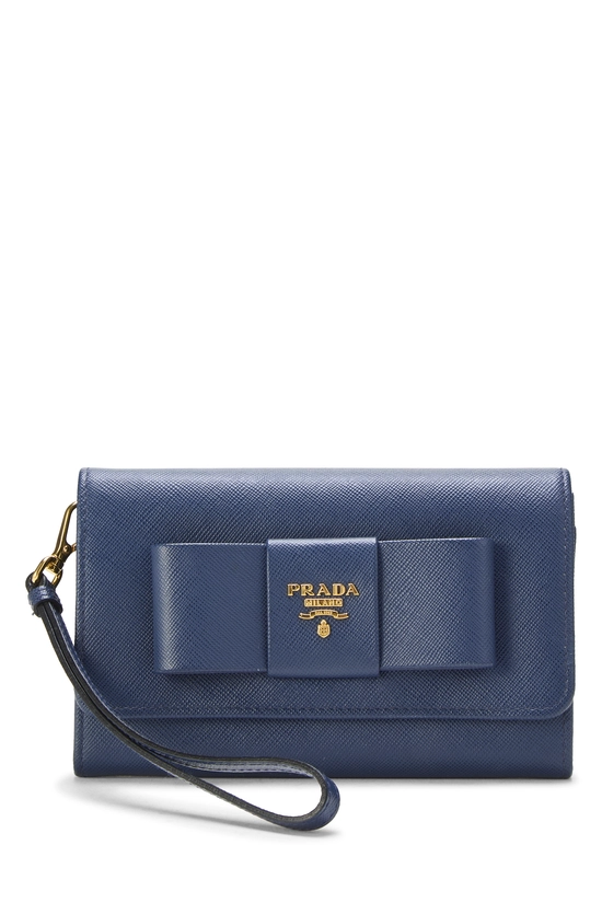 Bue Saffiano Bow Compact Wallet, , large image number 0
