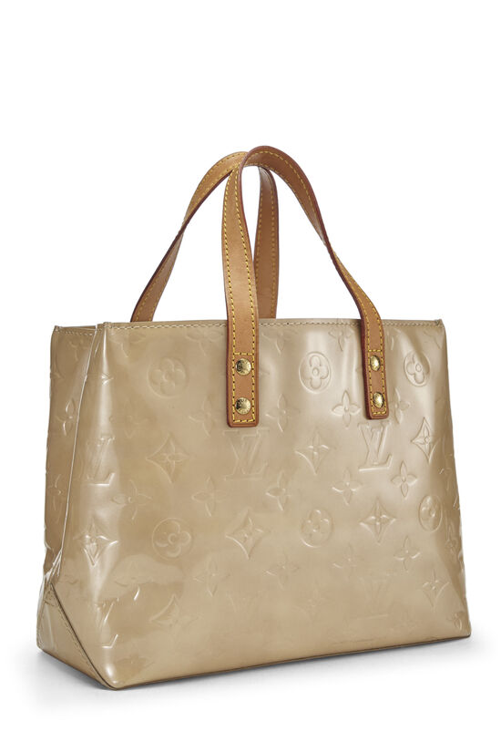 Shop for Louis Vuitton Beige Vernis Leather Reade PM Bag - Shipped