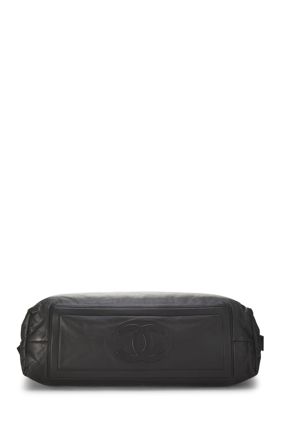 Black Lambskin Reversible Coco Cocoon Tote XL, , large image number 4