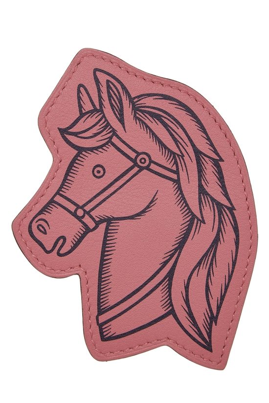 Patch NYC x Herm&egrave;s Pink Leather Pin, , large image number 0