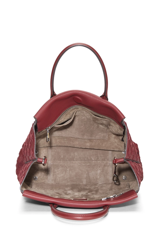 Burgundy Veau Cachemire Tote W PM, , large image number 5
