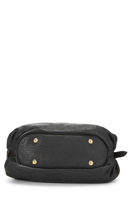 Black Monogram Mahina Leather XS, , large image number 4