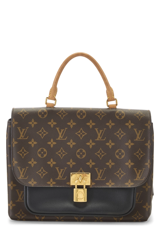 Black Monogram Canvas Marignan, , large image number 0