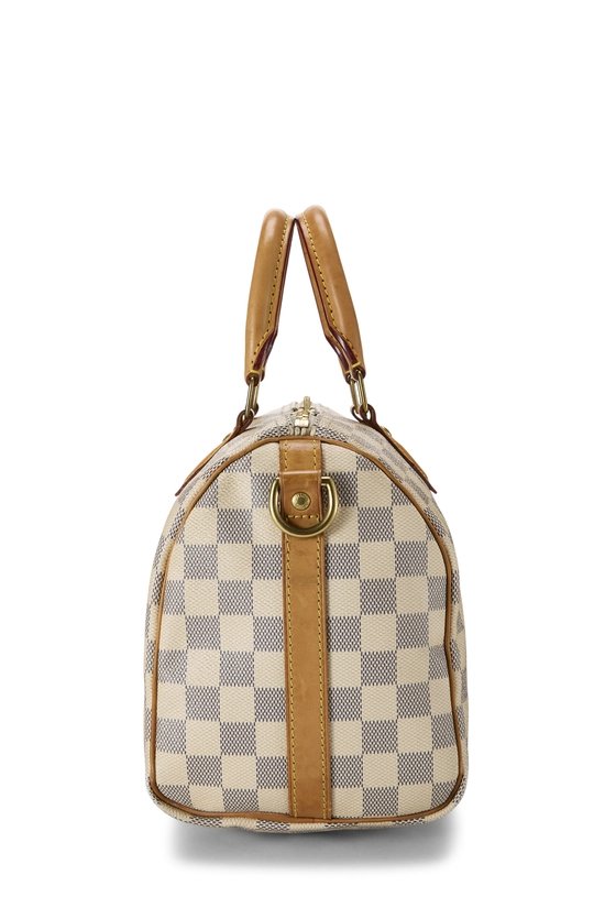 Damier Azur Speedy Bandouliere 25, , large image number 2