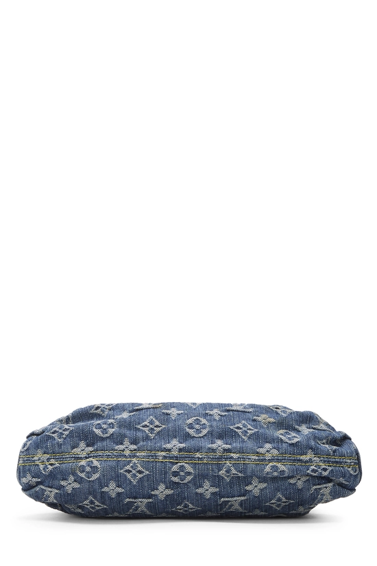 Blue Monogram Denim Pleaty Mini, , large image number 4