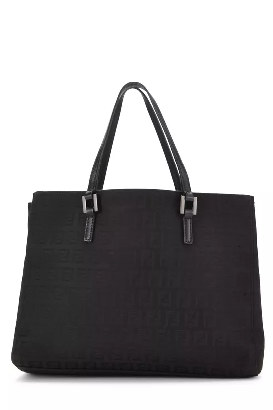 Black Zucchino Canvas Tote Small, , large image number 3