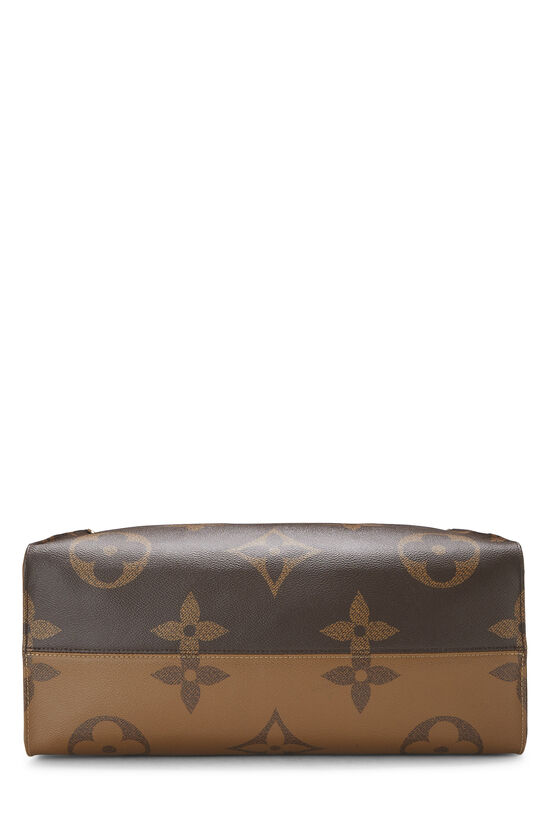 Brown Giant Monogram On The Go GM