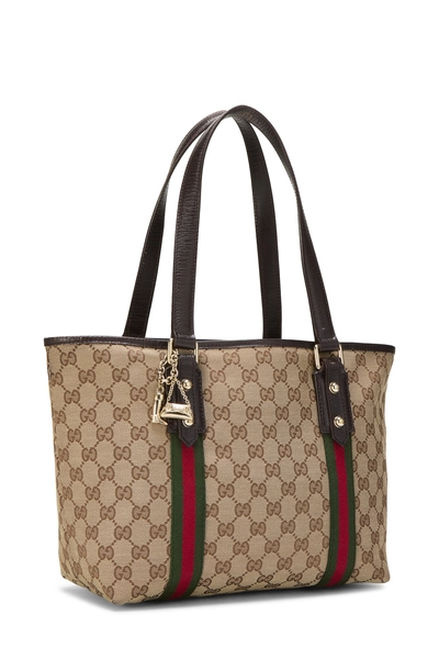 Gucci Brown Original GG Canvas Jolicoeur Tote — photo 2