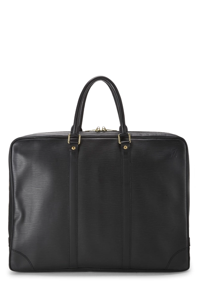 Louis Vuitton Black Epi Porte Documents Voyage — photo 1
