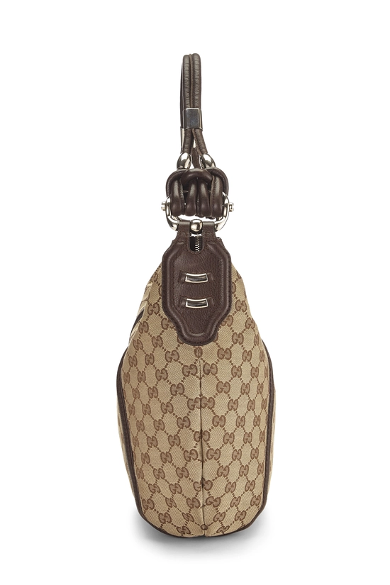 Original GG Canvas Techno Horsebit Hobo, , large image number 2