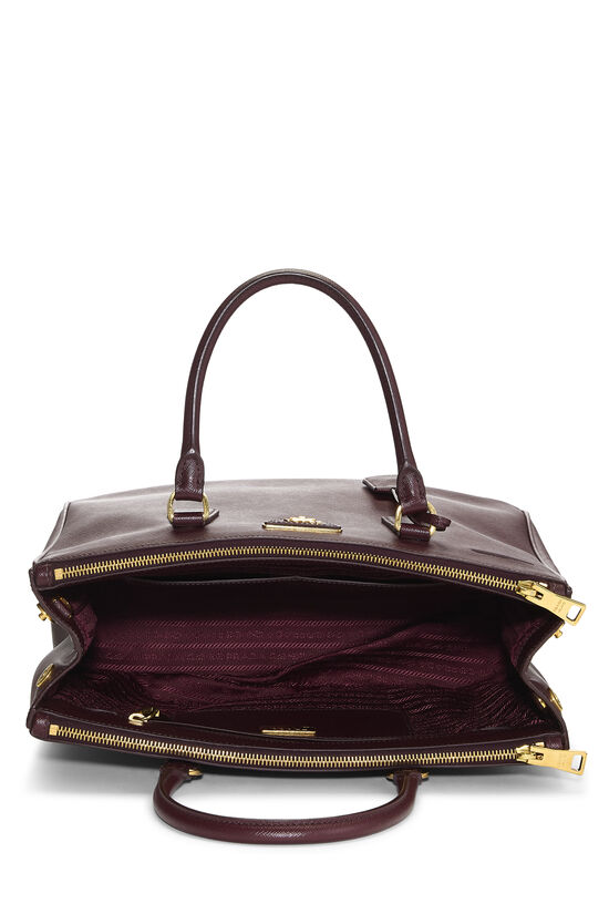Burgundy Saffiano Executive Tote Medium, , large image number 5