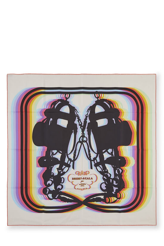 Hermès White & Multicolor 