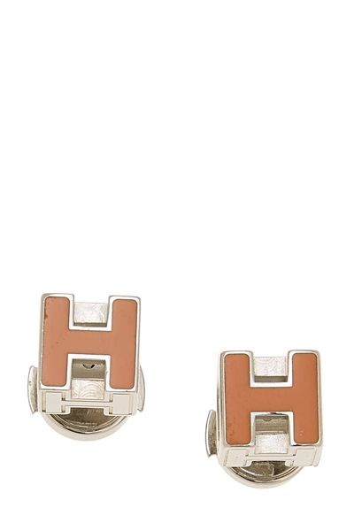 Orange Cage d'H Earrings