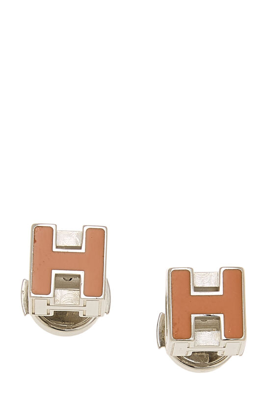 Orange Cage d'H Earrings, , large image number 0