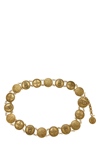 Gold Rue Cambon Chain Belt