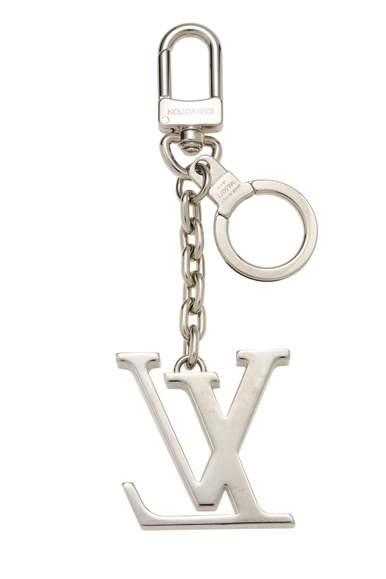 Silver Initiales Key Holder , , large image number 1