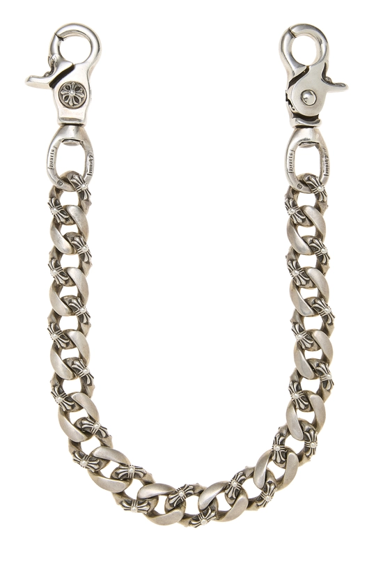 Sterling Silver Fancy Link Wallet Chain, , large image number 0