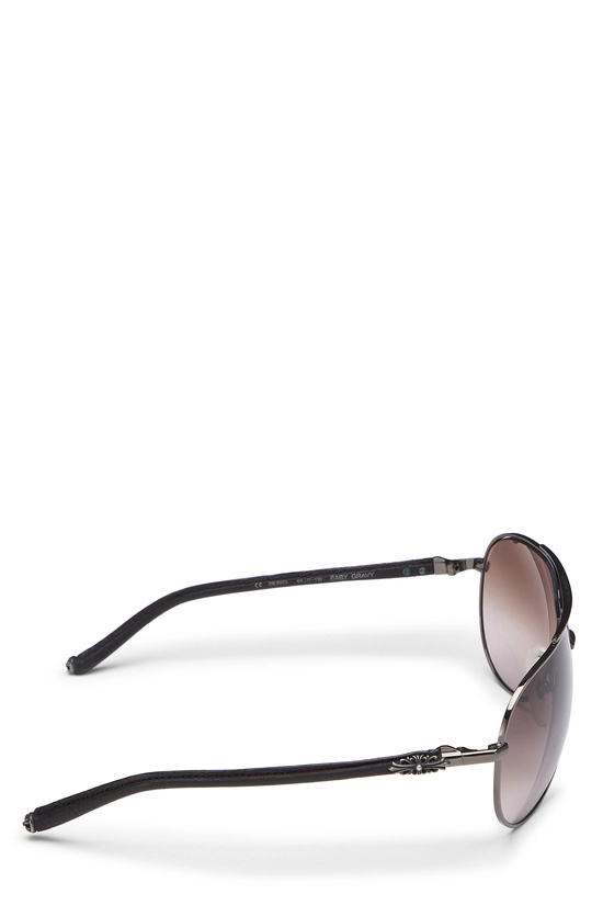 Black Metal Baby Gravy Sunglasses, , large image number 2