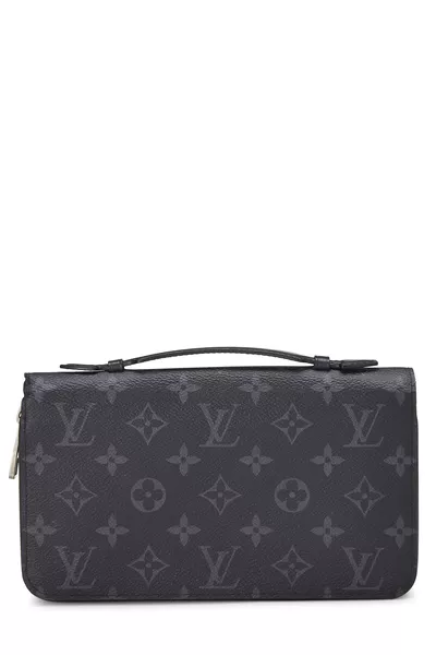 Black Monogram Eclipse Zippy XL