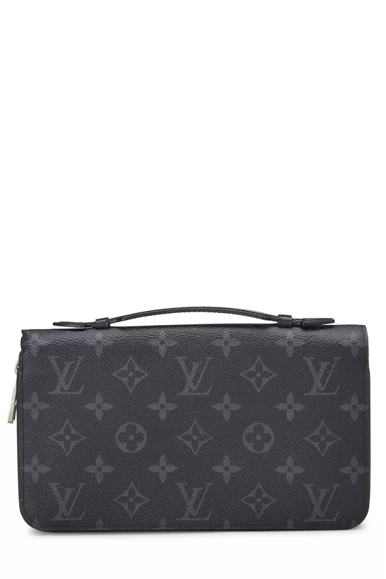 Black Monogram Eclipse Zippy XL, , large image number 0