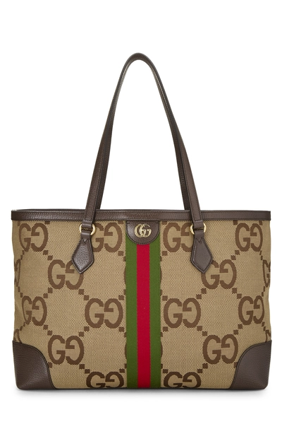 Original Jumbo GG Canvas Ophidia Tote
