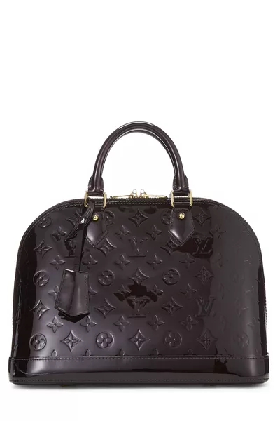 Louis Vuitton Amarante Monogram Vernis Alma PM NM