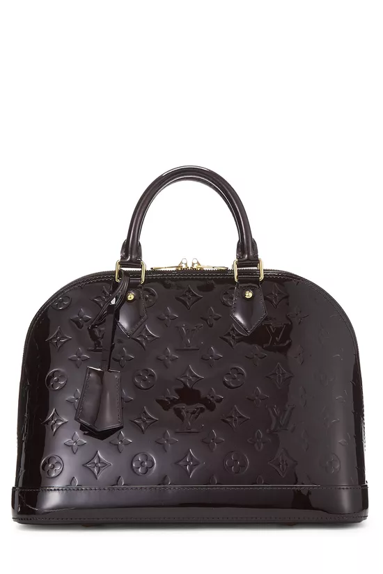 Amarante Monogram Vernis Alma PM NM, , large image number 0