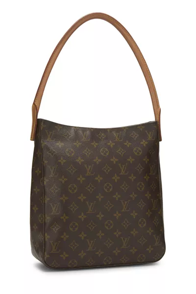 Monogram Canvas Looping GM, , large