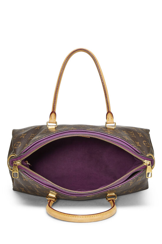  Louis Vuitton, Womens Pre-Loved Purple Monogram Canvas Pallas,  Purple, One Size : Luxury Stores