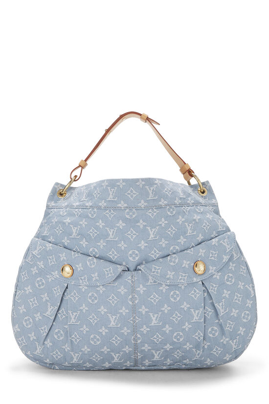 Pre-Owned Blue Monogram Denim Daily GM QJBBOY0WB3057 