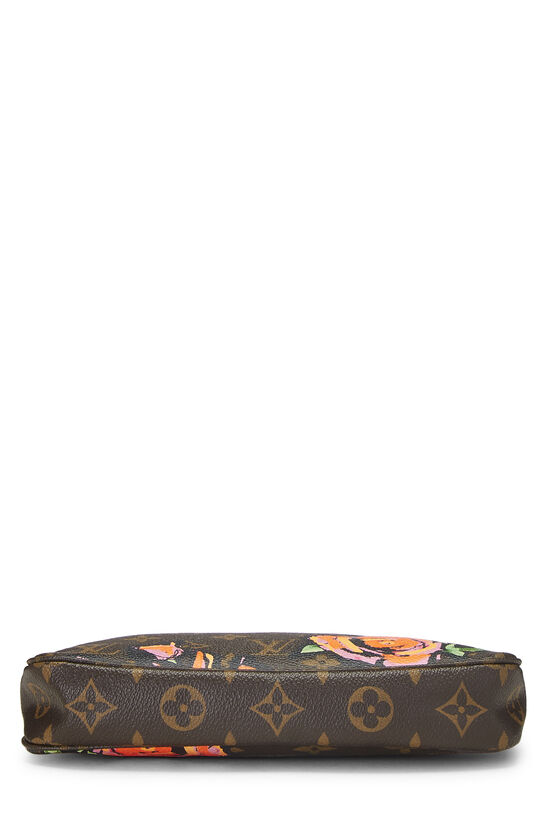 Stephen Sprouse x Louis Vuitton Monogram Roses Pochette Accessoires, , large image number 6