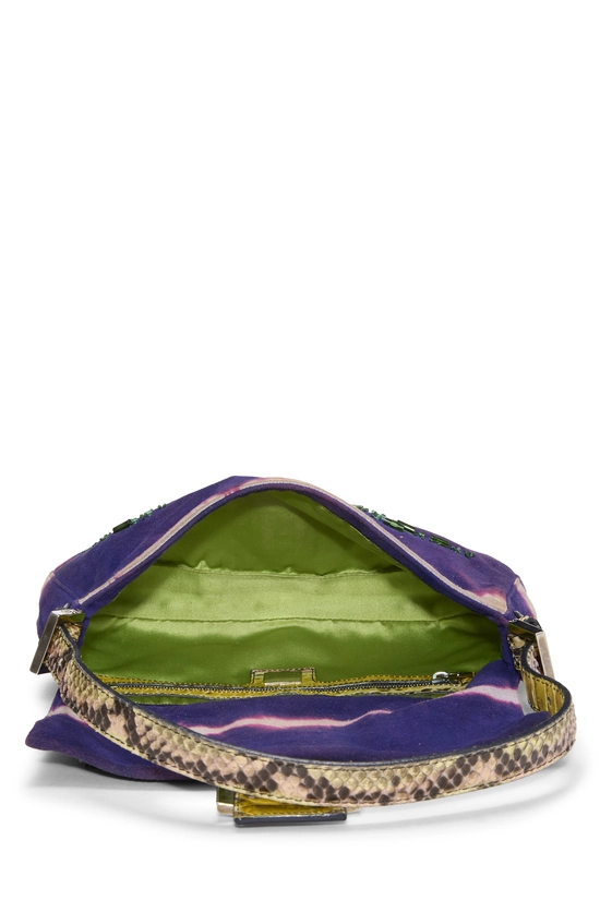 Purple Suede Baguette, , large image number 5