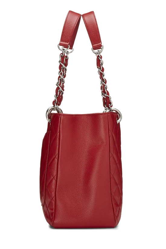 Red Quilted Caviar Grand Shopping Tote (GST), , large image number 2