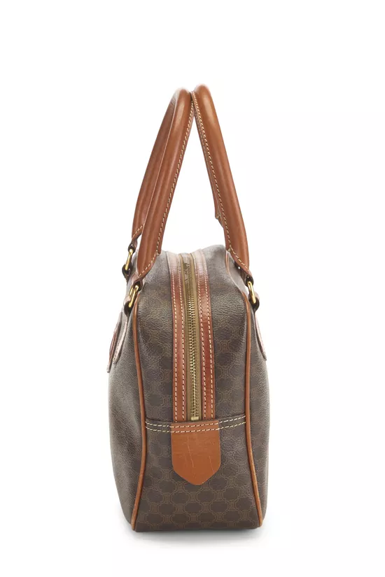 Brown Coated Canvas Macadam Handbag, , large image number 2
