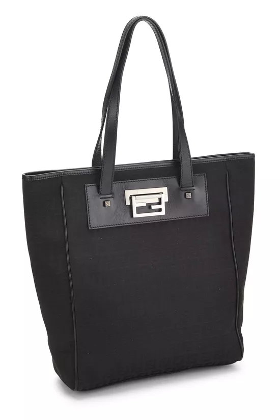 Black Zucchino Canvas Tote Small, , large image number 1