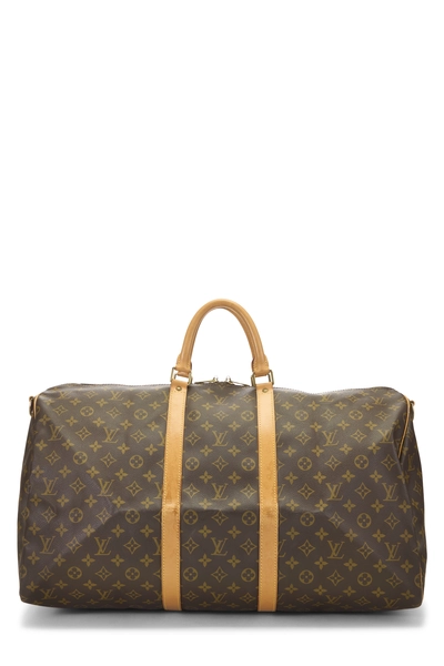 Louis Vuitton Monogram Canvas Keepall Bandouliere 55
