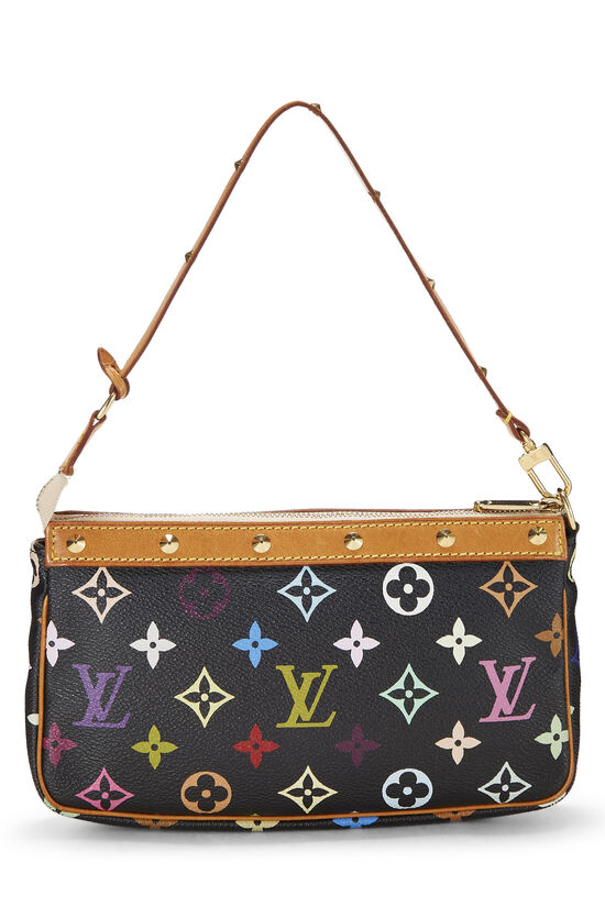 Louis Vuitton x Murakami Limited Edition Monogram Multicolor Pochette Bag,  2003