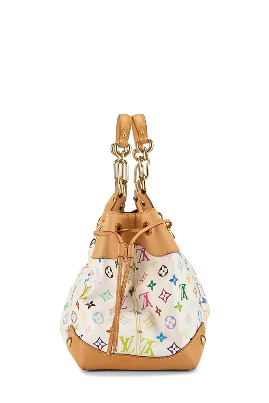 Takashi Murakami x Louis Vuitton White Monogram Multicolore Ursula, , large image number 2