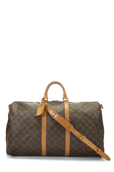 Louis Vuitton Monogram Canvas Keepall Bandouliere 55