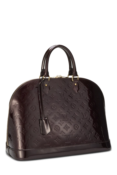 Louis Vuitton Amarante Monogram Vernis Alma GM — photo 2